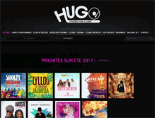 Tablet Screenshot of hugopromotionclubs.com